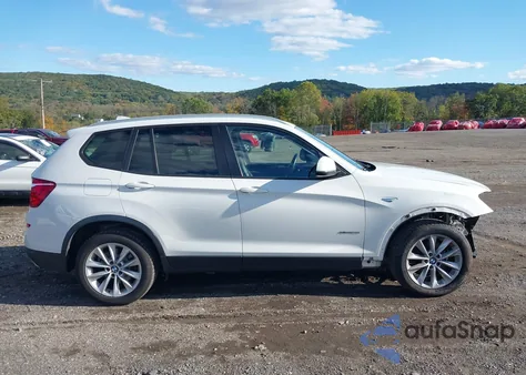 2016 BMW X3 xDrive28I из США, поврежденный, VIN 5UXWX9C55G0D91255